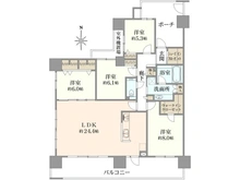 【東京都/多摩市連光寺】ライオンズ聖蹟桜ヶ丘パシーナ 間取り図