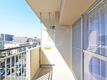 【東京都/府中市晴見町】府中グリーンハイツ2号棟 バルコニー