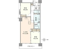 【東京都/府中市宮町】府中パーク・ホームズ 間取り図