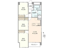【東京都/多摩市関戸】ヴェルドミール聖蹟桜ヶ丘 間取り図