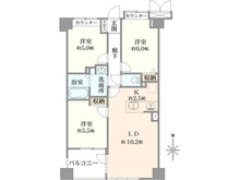 【東京都/府中市美好町】サンデュエル府中 間取り図