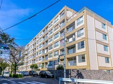 【東京都/調布市多摩川】京王多摩川コーポラス 外観