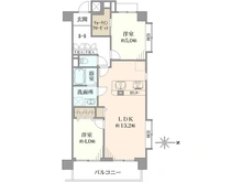 【東京都/府中市宮町】ダイナシティ府中 間取り図