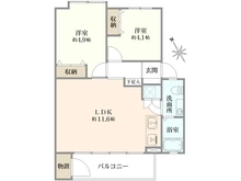【東京都/府中市宮西町】セザールプラザ府中 間取り図