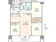 【東京都/府中市寿町】シーアイマンション府中 間取り図
