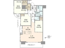 【東京都/府中市宮町】デュオ府中駅前 間取り図