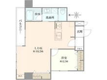 【東京都/府中市宮町】ライオンズマンション府中第3 間取り図
