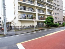 【東京都/狛江市西野川】京王柴崎コーポラス 前面道路