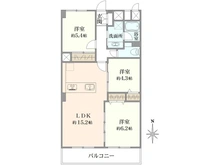 【東京都/狛江市西野川】京王柴崎コーポラス 間取り図