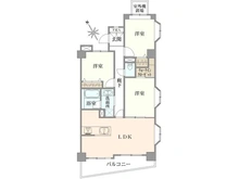 【東京都/府中市押立町】ライオンズガーデン府中武蔵野台 間取り図