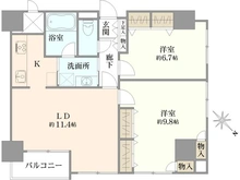 【東京都/府中市宮西町】リンデンハイム府中 間取り図
