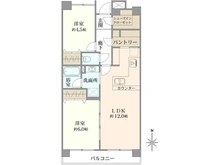 【東京都/府中市晴見町】府中グリーンハイツ3号棟 間取り図