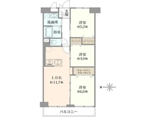 【東京都/稲城市矢野口】ルネ稲城 間取り図