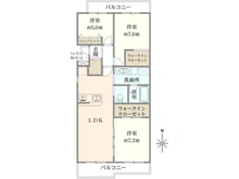 【東京都/多摩市落合】エステート落合 間取り図