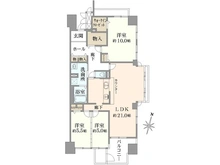 【東京都/稲城市向陽台】ビューステージ向陽台 間取り図