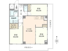 【東京都/府中市若松町】グレイスコート東府中 間取り図