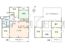 【東京都/八王子市南大沢】ベルコリーヌ南大沢 間取り図