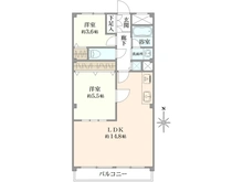 【東京都/府中市寿町】府中マンション 間取り図