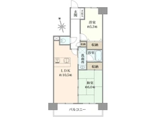 【東京都/稲城市矢野口】クリオ矢野口壱番館 間取り図