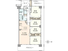 【東京都/府中市東芝町】エフユニバース 間取り図
