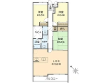 【神奈川県/横浜市戸塚区戸塚町】ヒルズ戸塚ガーデニア A棟 間取り図