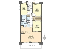 【神奈川県/横浜市保土ケ谷区権太坂】グレーシアテラス東戸塚 間取り図