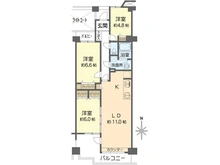 【神奈川県/大和市中央】コスモ大和スターアベニュー ファーストウイング 間取り図