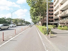 【神奈川県/横浜市戸塚区平戸町】シティウィンズ東戸塚エアステージ 前面道路