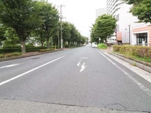 【神奈川県/横浜市戸塚区品濃町】ニューシティ東戸塚 東の街四号館 前面道路