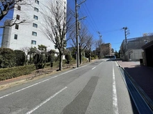 【神奈川県/横浜市戸塚区品濃町】ニューシティ東戸塚 東の街四号館 前面道路