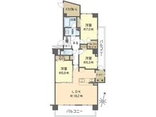 【神奈川県/横浜市戸塚区上矢部町】グランガーデン東戸塚 間取り図
