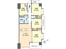【神奈川県/横浜市戸塚区原宿】コスモ戸塚ルミネンス 間取り図