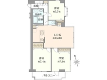 【神奈川県/横浜市戸塚区上矢部町】戸塚グリーンヒル C棟 間取り図