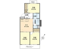 【神奈川県/横浜市港南区港南】上大岡フラワーマンション 第6 間取り図