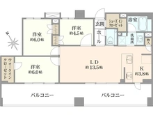 【神奈川県/横浜市戸塚区吉田町】ヴェレーナ戸塚グランガーデン 間取り図