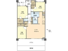 【神奈川県/横浜市戸塚区川上町】ブレスタージュ東戸塚2 間取り図