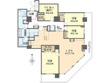 【神奈川県/横浜市戸塚区品濃町】ニューシティ東戸塚タワーズシティ1st 間取り図
