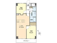 【神奈川県/横浜市戸塚区上矢部町】ベルメゾン東戸塚 間取り図