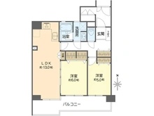 【神奈川県/横浜市戸塚区上矢部町】東建ニューハイツ戸塚 間取り図