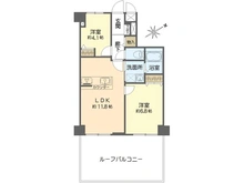 【神奈川県/横浜市保土ケ谷区保土ケ谷町】ライオンズマンション保土ヶ谷第2 間取り図