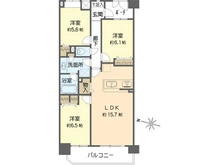 【神奈川県/横浜市戸塚区戸塚町】ライオンズステージ戸塚ルヴェールの丘 間取り図