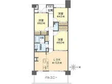【神奈川県/横浜市泉区岡津町】グレーシアパーク山手台EAST 壱番館 間取り図
