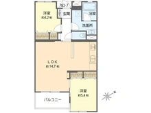 【神奈川県/横浜市戸塚区品濃町】東戸塚ガーデニアウエストヒルズ 間取り図
