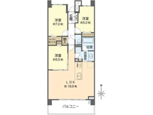 【神奈川県/横浜市戸塚区上矢部町】ユードリーム横濱戸塚 間取り図