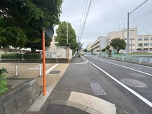 【神奈川県/横浜市南区六ツ川】横浜パークタウン D棟 前面道路