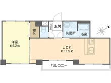 【神奈川県/横浜市中区新山下】アイビスハイツ山下公園 間取り図