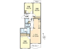 【神奈川県/横浜市保土ケ谷区藤塚町】保土ケ谷グリーンタウン I棟 間取り図