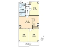 【神奈川県/横浜市港南区港南台】グリーンヒルズ港南台 間取り図