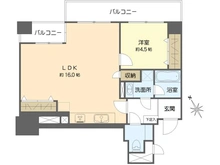 【神奈川県/横浜市港南区最戸】ラフィネ上大岡 間取り図