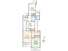 【神奈川県/横浜市戸塚区舞岡町】ナイスステージ戸塚舞岡 間取り図